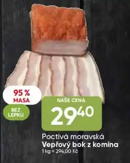 Hruška Poctivá moravská Vepřový bok z komína nabídka