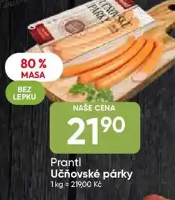 Hruška Prantl Učňovské párky nabídka