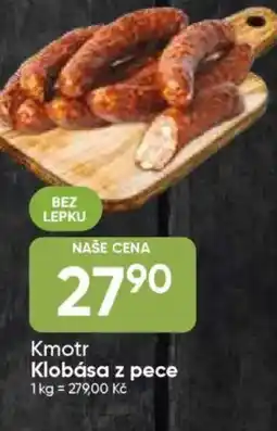 Hruška Kmotr Klobása z pece nabídka