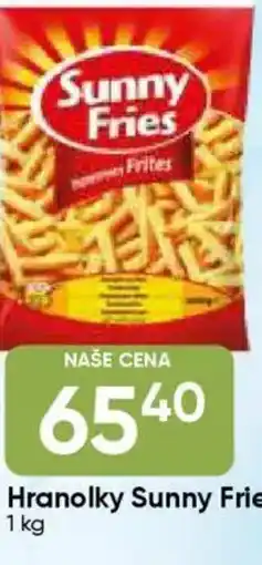 Hruška Hranolky Sunny Fries nabídka