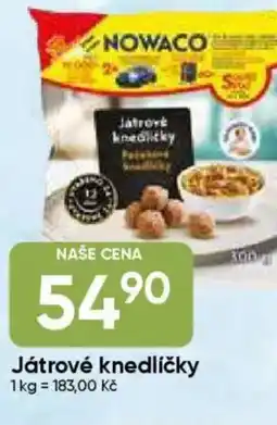 Hruška Játrové knedlíčky nabídka
