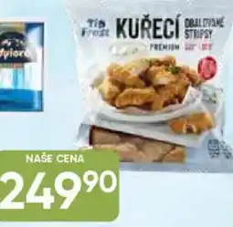 Hruška Kuřecí stripsy obalované PREMIUM nabídka