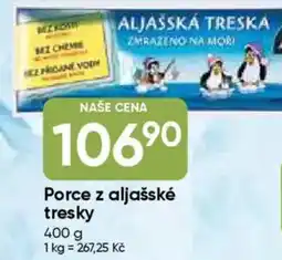 Hruška Porce z aljašské tresky nabídka