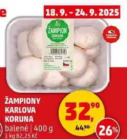 Penny Market ŽAMPIONY KARLOVA KORUNA balené, 400 g nabídka