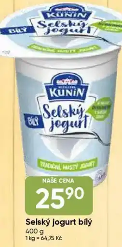 Hruška Selský jogurt bílý nabídka