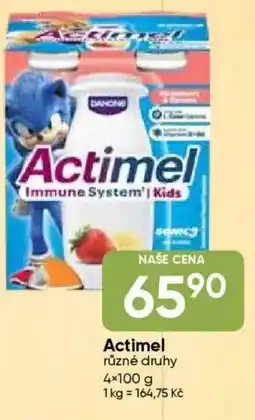 Hruška Actimel nabídka