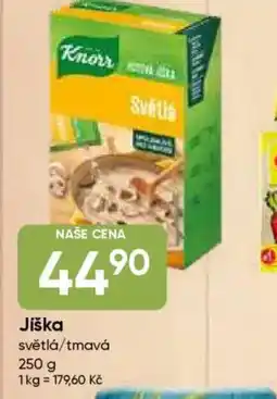 Hruška Jiška světlá/tmavá nabídka