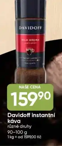 Hruška Davidoff instantní Κάνα nabídka