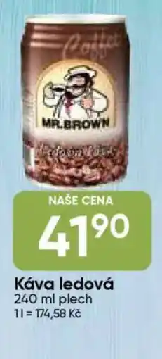 Hruška Káva ledová nabídka