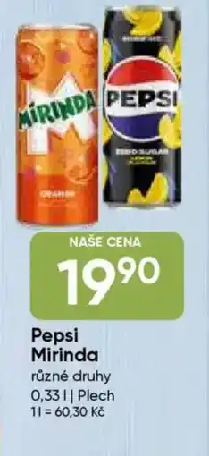 Hruška Pepsi Mirinda nabídka