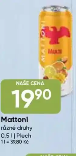 Hruška Mattoni nabídka
