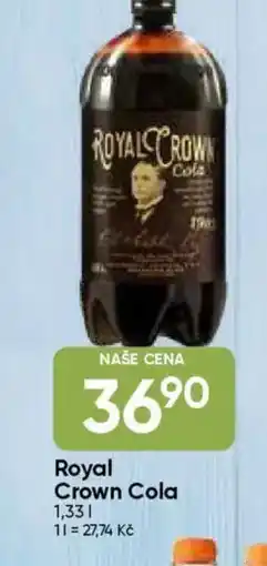 Hruška Royal Crown Cola nabídka