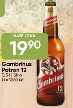 Hruška Gambrinus Patron 12 nabídka