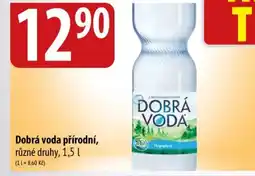 Bala Dobrá voda přírodní nabídka