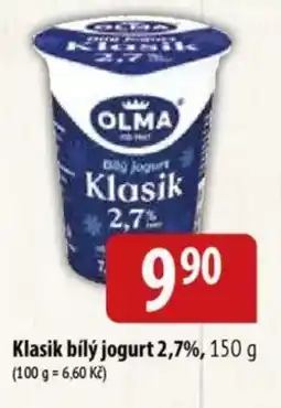 Bala OLMA Klasik bílý jogurt 2,7% nabídka