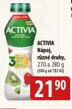 Bala ACTIVIA Nápoj nabídka