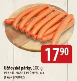 Bala Učňovské párky nabídka