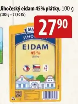 Bala MADETA Jihočeský eidam 45% plátky nabídka