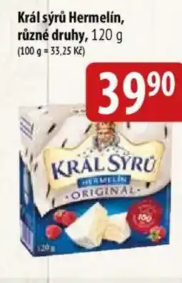 Bala Král sýrů Hermelín nabídka
