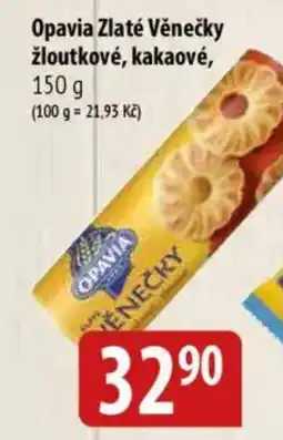 Bala OPAVIA Zlaté Věnečky žloutkové, kakaové nabídka