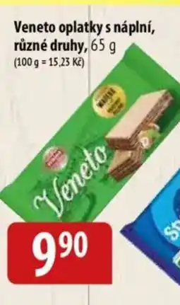 Bala Veneto oplatky s náplní nabídka