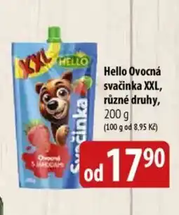 Bala HELLO Ovocná svačinka XXL nabídka