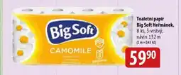 Bala Toaletní papír Big Soft Heřmánek nabídka