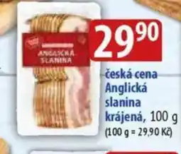 Bala Česká cena Anglická slanina krájená nabídka
