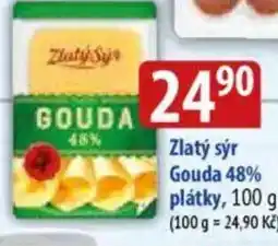 Bala Zlatý sýr Gouda 48% plátky nabídka