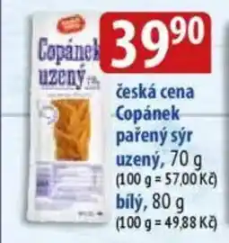 Bala Česká cena Copánek pařený sýr uzený nabídka