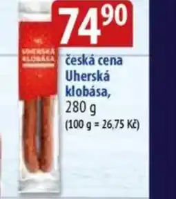 Bala Česká cena Uherská klobása nabídka