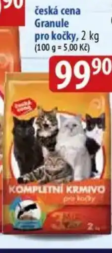 Bala Česká cena Granule pro kočky nabídka