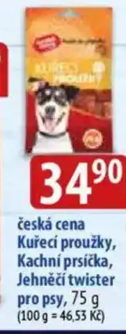 Bala Česká cena Kachní prsíčka, Jehněčí twister pro psy nabídka