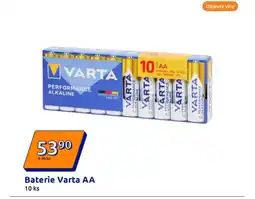 Action Baterie Varta AA nabídka