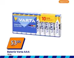 Action Baterie Varta AAA nabídka