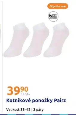 Action Kotníkové ponožky Pairz nabídka