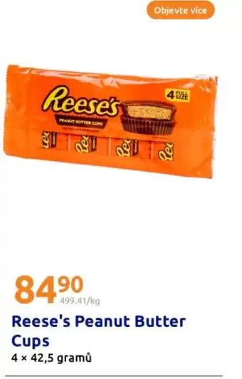Action Reese's Peanut Butter Cups nabídka