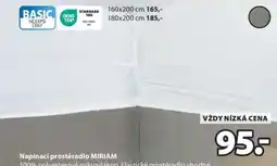 JYSK Napínací prostěradlo MIRIAM nabídka