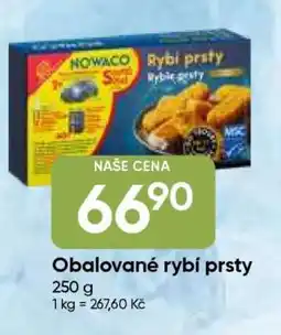 Hruška Obalované rybí prsty nabídka