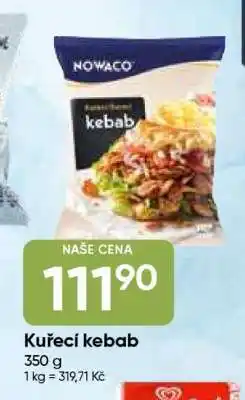 Hruška Kuřecí kebab nabídka