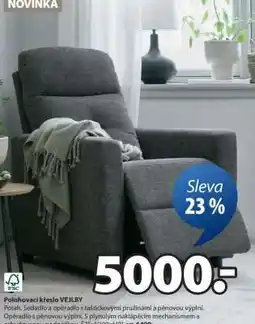 JYSK Polohovací křeslo VEJLBY nabídka
