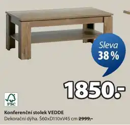 JYSK KONFERENČNÍ STOLEK VEDDE nabídka