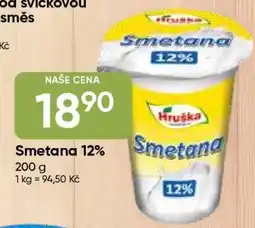 Hruška Smetana 12 % nabídka