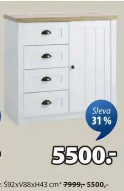 JYSK komoda nabídka