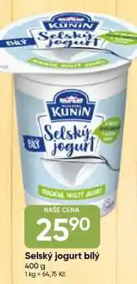 Hruška Selský jogurt bílý nabídka