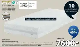 JYSK DREAMZONE Pěnová matrace F85KVELA GF100 nabídka