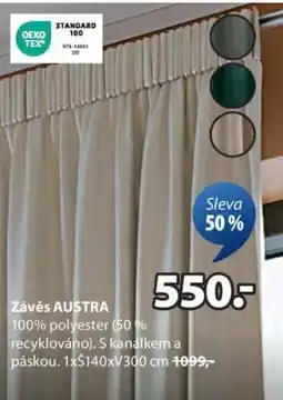 JYSK ZÁVĚS AUSTRA nabídka