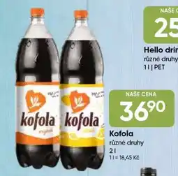 Hruška Kofola nabídka
