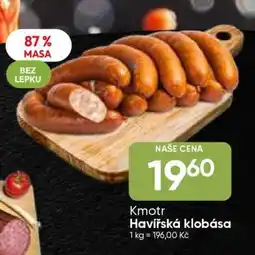 Hruška Kmotr Havířská klobása nabídka