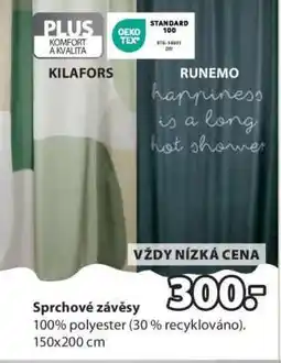 JYSK SPRCHOVÉ ZÁVĚSY nabídka
